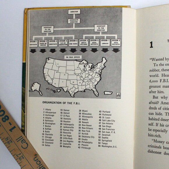 The F.B.I. by Quentin Reynolds Plus an Original Newspaper Clipping - Picture 8 of 13